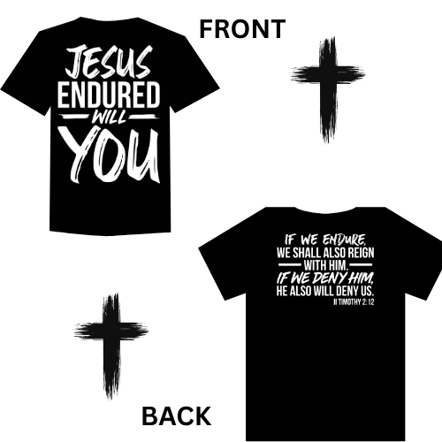 JESUS Endured Will You - Premium T-shirt
