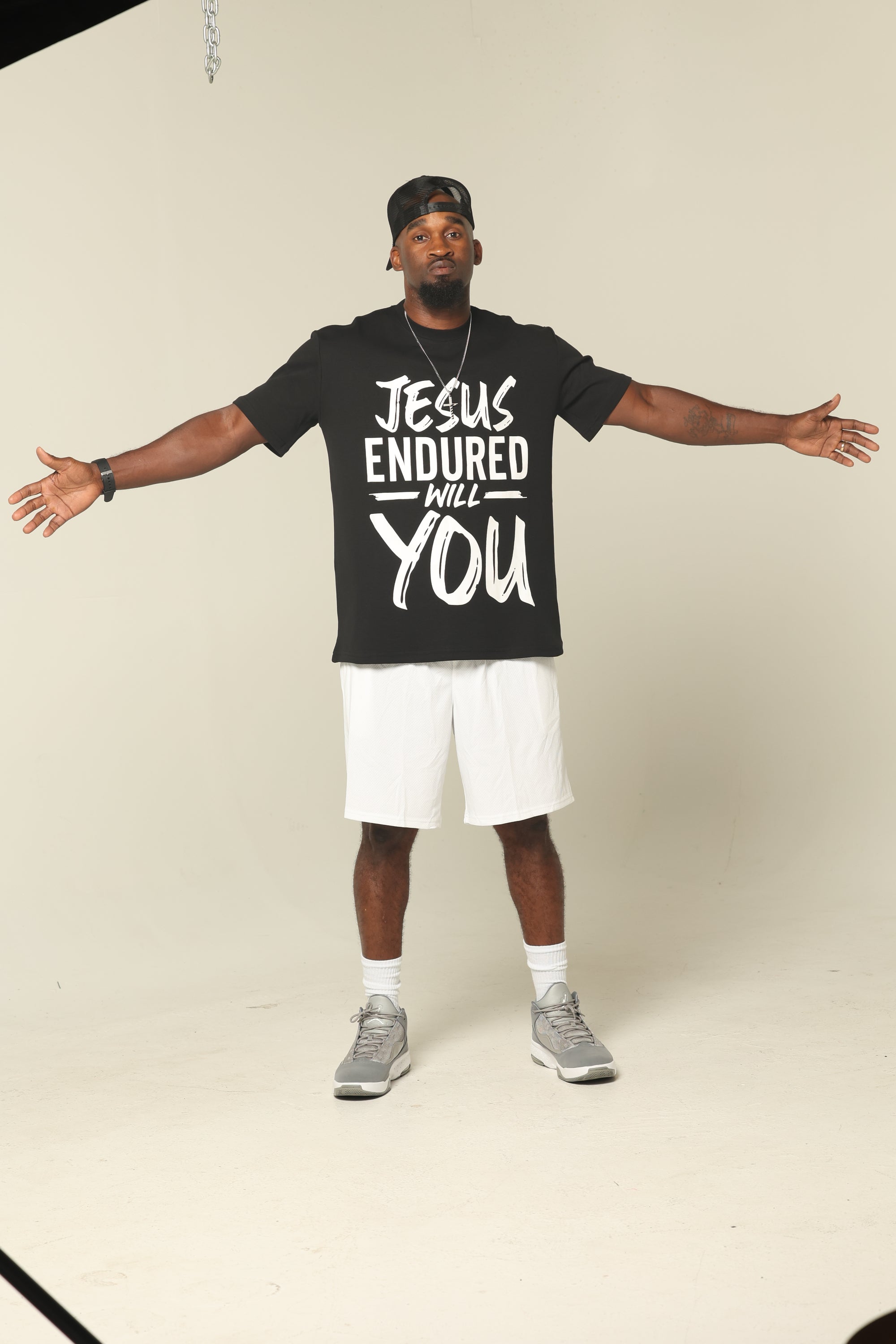 JESUS Endured Will You - Premium T-shirt