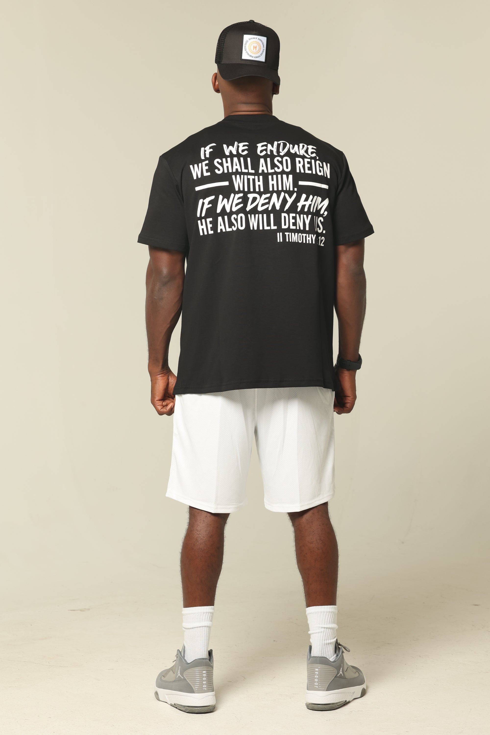 JESUS Endured Will You - Premium T-shirt